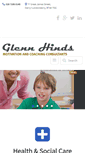 Mobile Screenshot of glennhinds.com